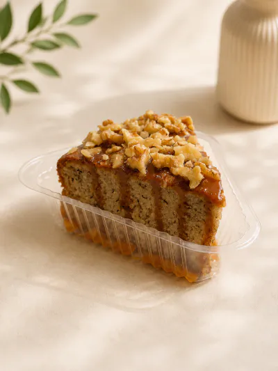 Banana Cake Slice