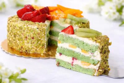 Pistacio Fruit Cake